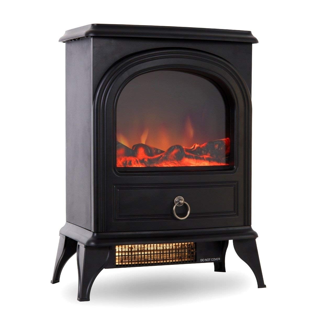 Shop Valuxhome 22 750w 1500w Free Standing Electric Fireplace