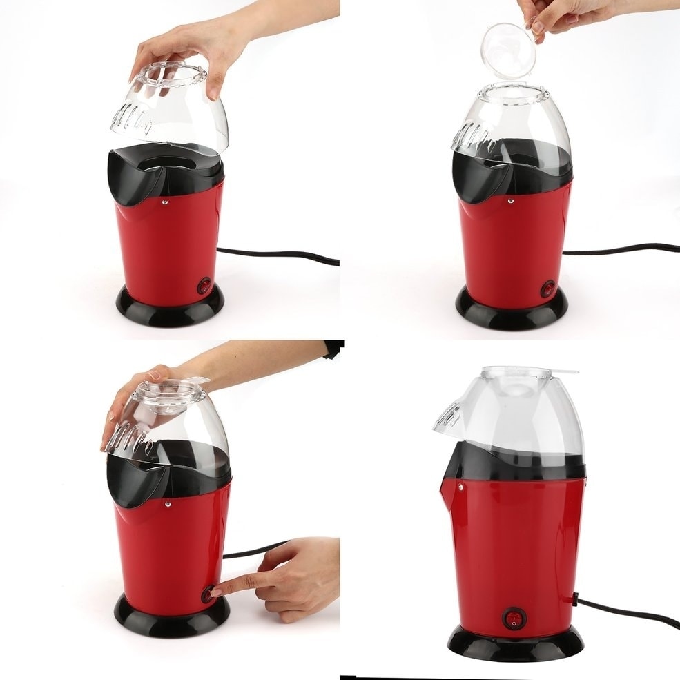 EU Plug Electric Popcorn Maker Household Automatic Popcorn Machine Air  Blowing Popper - Bed Bath & Beyond - 22547057