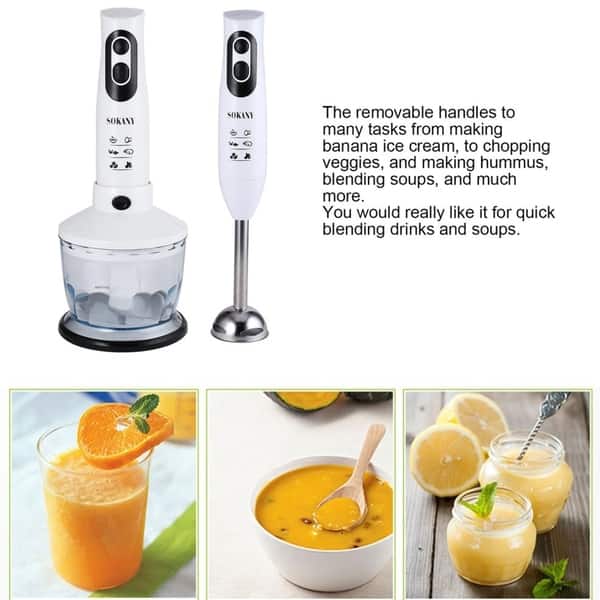 Hand Blender Multifunctional Electric Handheld Blender Food Mixer