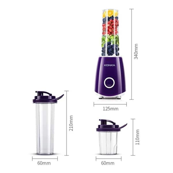 KONKA Portable Mini Electric Juicer Domestic Fruit Juice Machine