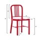 preview thumbnail 13 of 21, Industrial Metal Indoor-Outdoor Chair Set of 2