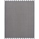 preview thumbnail 15 of 35, Nourison Otto Solid Tassel Area Rug 8' x 10'6" - Dark Blue - Rectangle