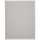 preview thumbnail 21 of 35, Nourison Otto Solid Tassel Area Rug 8' x 10'6" - Ivory - Rectangle
