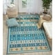 preview thumbnail 7 of 27, Nourison Madera Light Orange Aztec Area Rug