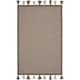 preview thumbnail 22 of 35, Nourison Otto Solid Tassel Area Rug 2' 3" x 4' 3" - Taupe - Rectangle