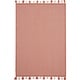 preview thumbnail 33 of 35, Nourison Otto Solid Tassel Area Rug 4' x 6'6" - Orange - Rectangle