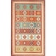 preview thumbnail 2 of 27, Nourison Madera Light Orange Aztec Area Rug 2' 3" x 3' 9" - Orange/Multi - Rectangle