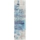 preview thumbnail 30 of 31, Nourison Accent Decor/Xmas 607JT Accent Rug Teal - 2'3" x 8' Runner - Rectangle
