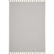 preview thumbnail 2 of 35, Nourison Otto Solid Tassel Area Rug 5' x 7'6" - Ivory - Rectangle