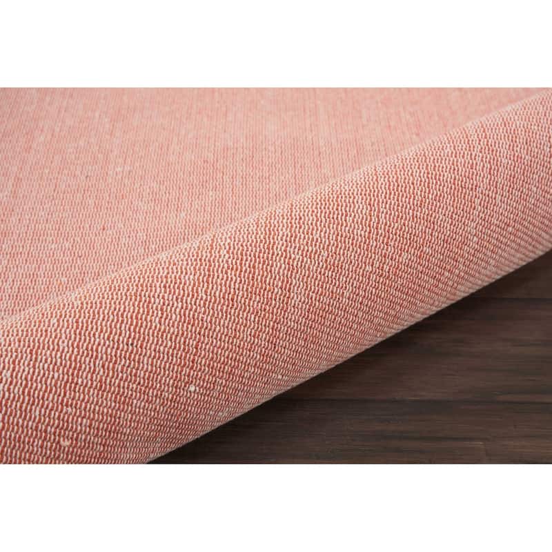 Nourison Otto Solid Tassel Area Rug