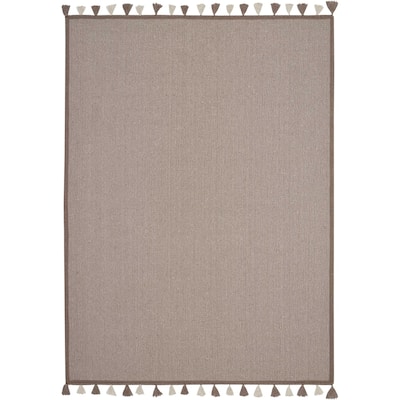 Nourison Otto Solid Tassel Area Rug