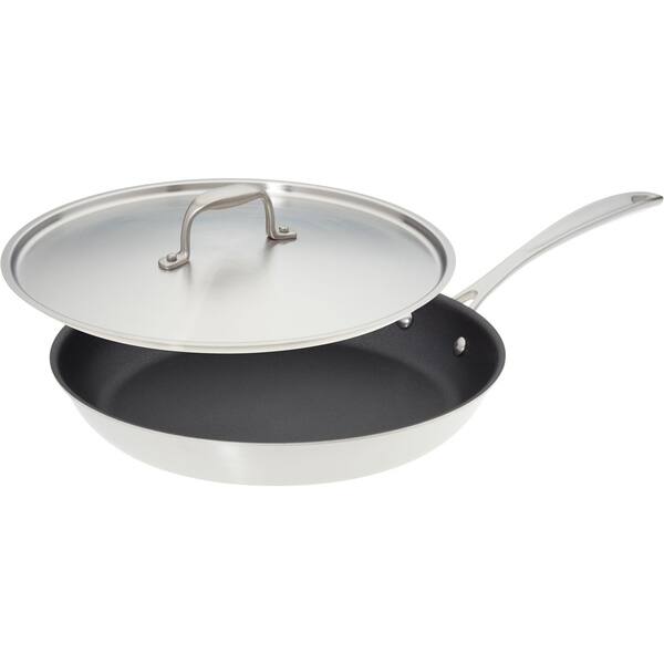 American Kitchen Cookware - 12 Frying Pan Lid / Stainless Steel