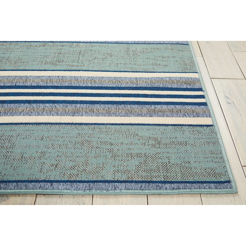 Nourison Lido Stripe Area Rug