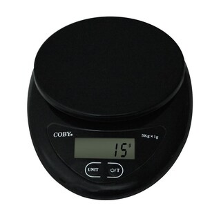 Coby Cks-440 Digital Scale /& Bowl Black