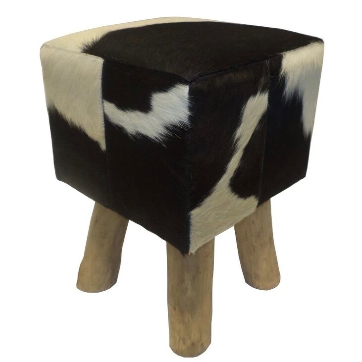 cowhide stool