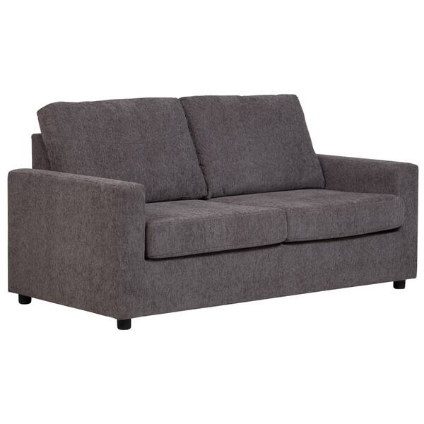 Shop Porter Designs Cindy Memory Foam Sofa Bed Full Size Gray