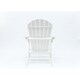 LuXeo Hampton Poly Outdoor Patio Adirondack Chair - Thumbnail 28