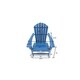 LuXeo Hampton Poly Outdoor Patio Adirondack Chair - Thumbnail 3