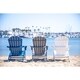 LuXeo Hampton Poly Outdoor Patio Adirondack Chair - Thumbnail 14