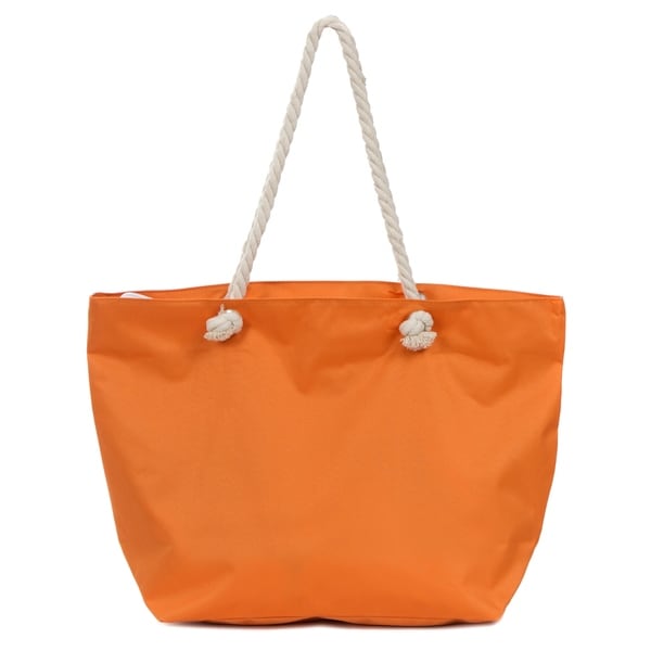 large canvas beach bag