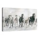 Horses Running Wild By Carol Robinson Wrapped Canvas Painting Art Print 