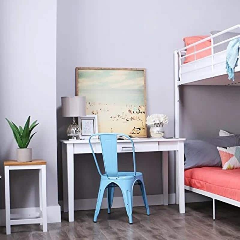 Porch & Den Alder Kids Toddler Metal Twin over Twin Bunk Bed