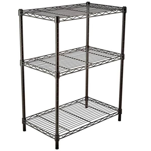 Shop Pantry Heavy Duty 3 Tier Steel Storage Shelving Free