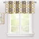 preview thumbnail 6 of 24, Jarvenpaa Geo Trellis Pattern Window Valance - 52 x 18