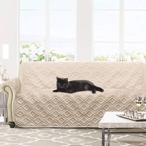 DriftAway Marley 100% Waterproof Quilted Machine-Washable Sofa Furniture Protector