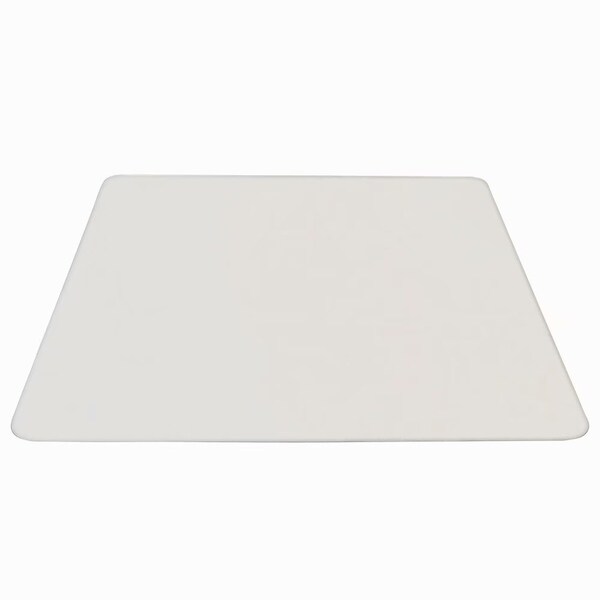 PVC Rectangle Matte Floor Protection Mat Chair Mat Transparent - 8'