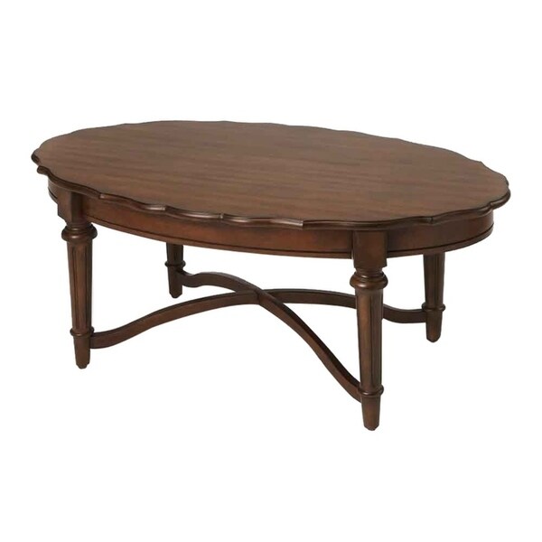 Solid Mahogany Coffee Table / Butlers Tray Table Solid Mahogany Coffee / Chippendale / The table has raised edges and the carved legs are capped with brass hardware.