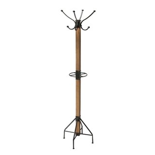 Butler Logan Square Rustic Brown Costumer Coat Rack