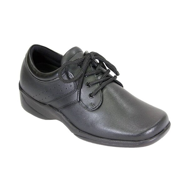 womens leather shoes wide width