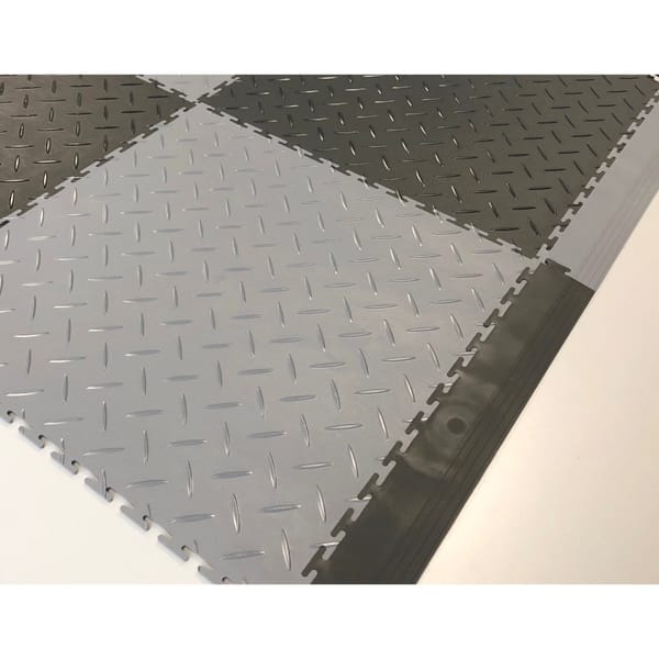 Shop Mats Inc Protection Garage Floor Tile Edge 20 5 X 2 5 8