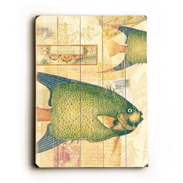 Fish - Planked Wood Wall Decor by Cory Steffen
