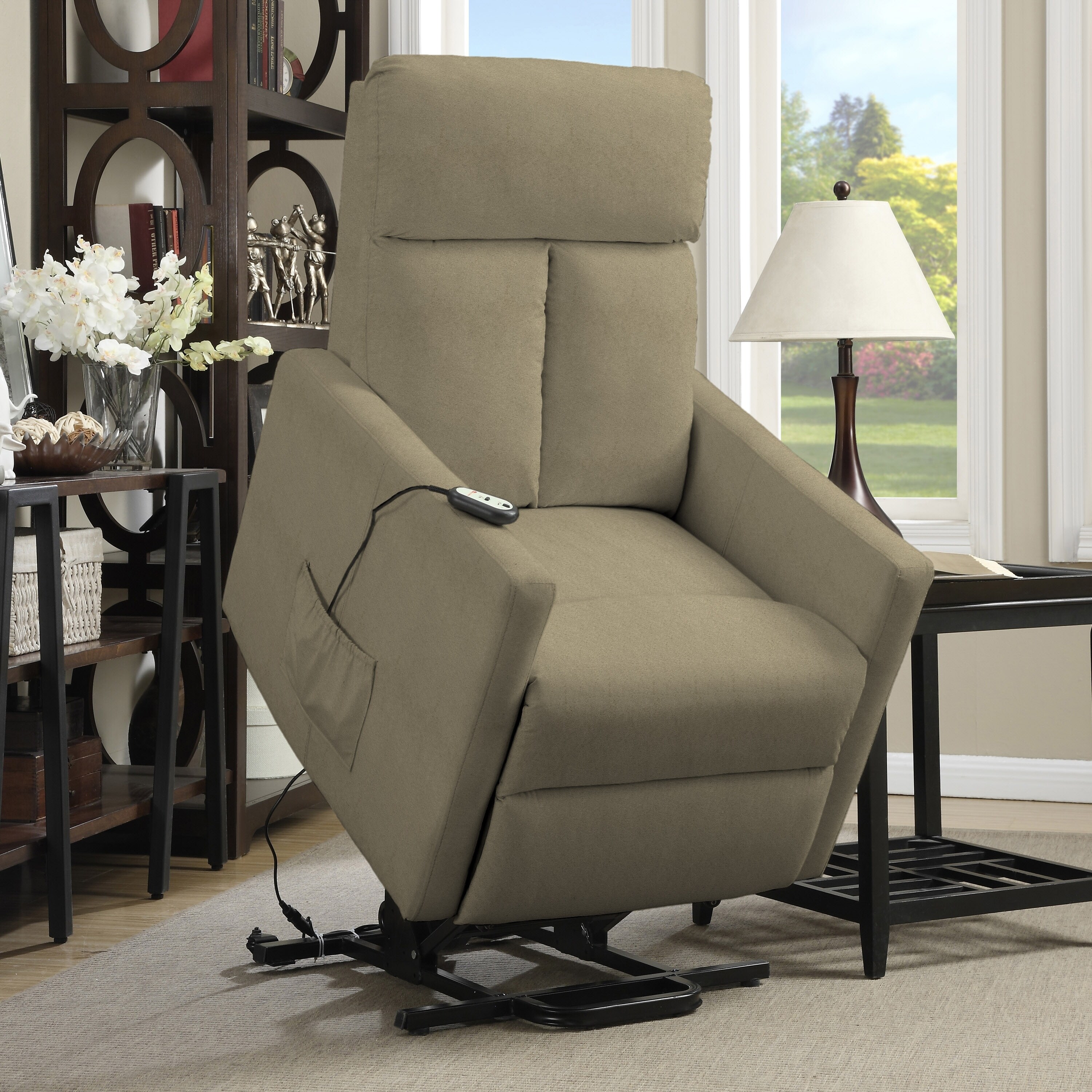 prolounger faux leather rocker recliner