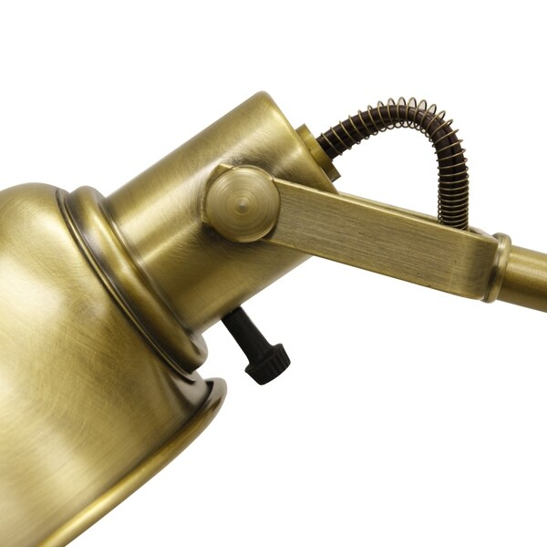 gold pharmacy floor lamp