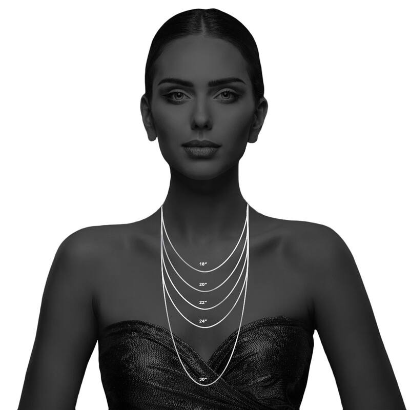 14K Yellow Gold Filled 6mm Figaro Chain with Lobster Clasp - 20 Inch