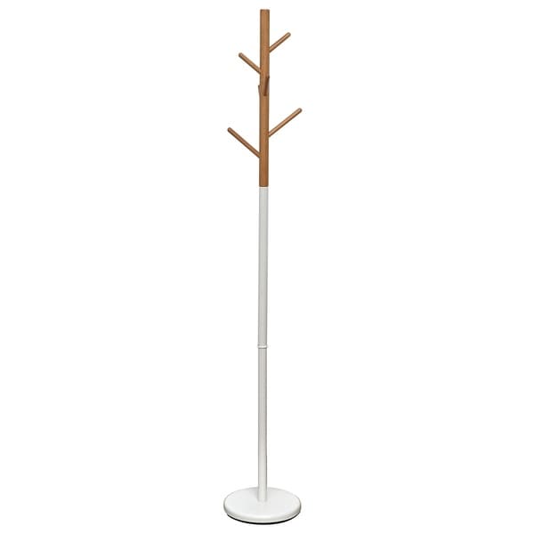 Coat Rack Standing Hall Tree for Entryway 6 Hooks On Sale Bed