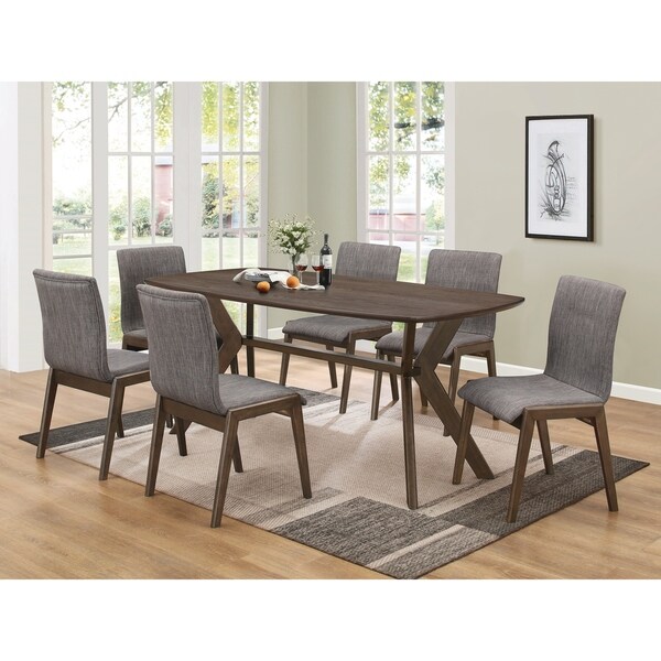 Mcbride Retro Warm Brown Dining Table 35 50 X 30 70 75