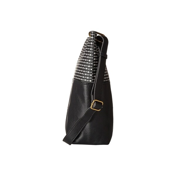 fossil lane crossbody black
