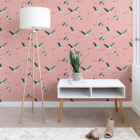 Holli Zollinger Flamingo Pink Wallpaper