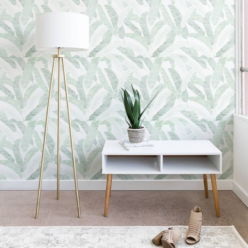 Deny Designs Banana Leaf Peel and Stick Wallpaper 3 Sizes Bed Bath & Beyond 22579514