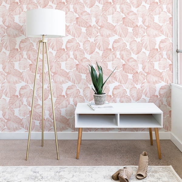 Dusty Pink Wallpaper Gold  Creative Lab Amsterdam