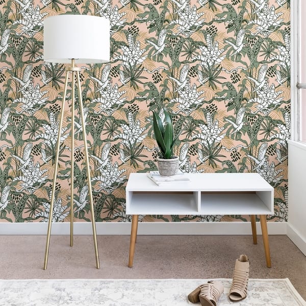 Marta Barragan Camarasa Jungle Drawing Wallpaper - Overstock - 22579562