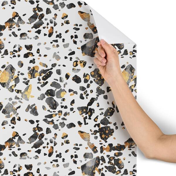 Elisabeth Fredriksson Speckled Terrazzo Wallpaper - Overstock - 22579580