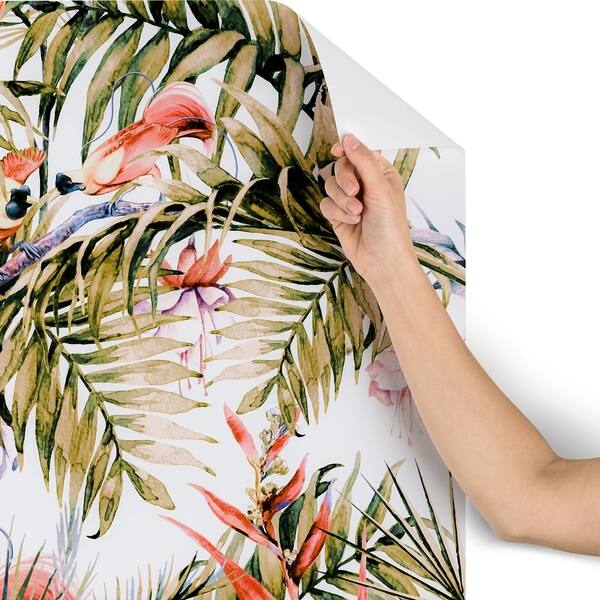Marta Barragan Camarasa Exotic Birds In The Jungle Paradise Wallpaper Overstock 22579583