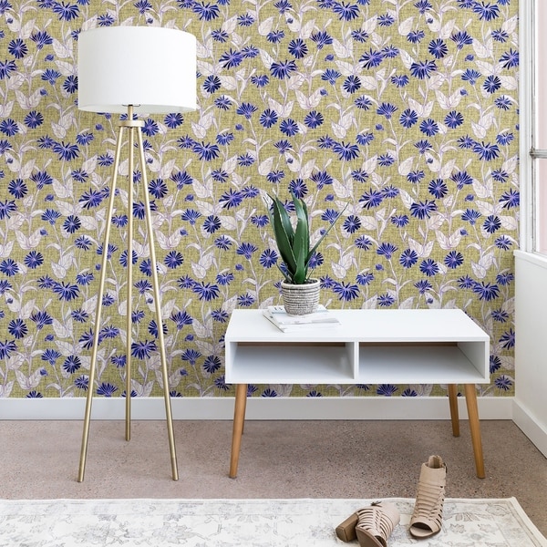 Schatzi Brown Justina Floral Tan Wallpaper