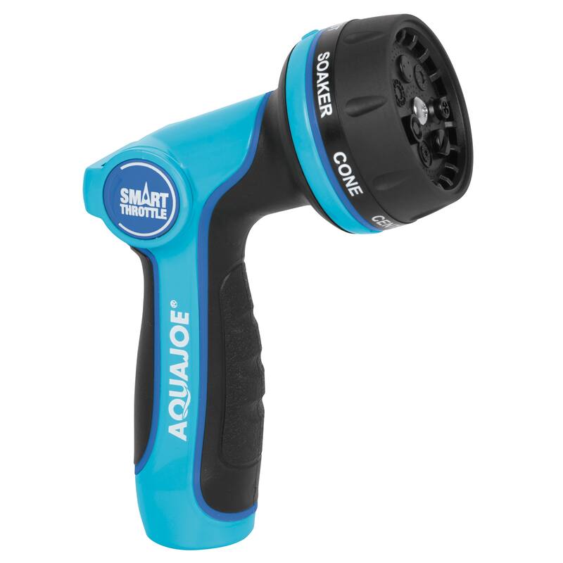 Aqua Joe Adjustable Hose Nozzle with Smart Throttle - 11 in - 11 in
