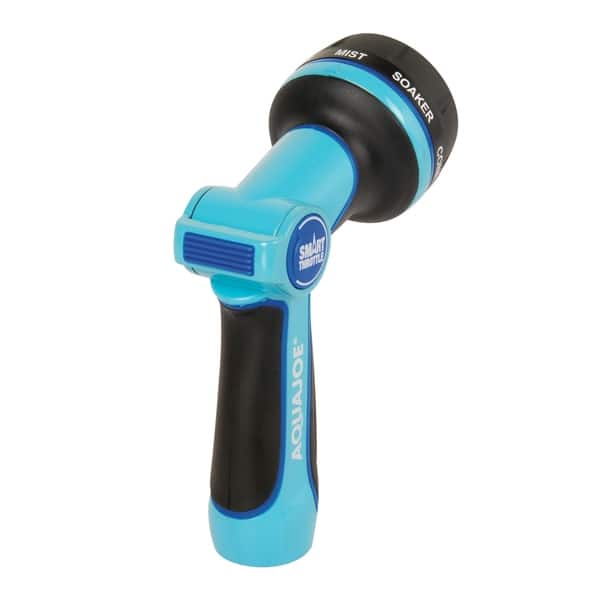 w/Smart Throttle,w/ Smart Throttle Aqua Joe AJHN102 Heavy Duty Indestructible Metal Multi Function Adjustable Hose Nozzle w/Smart Throttle,w/ Smart Throttle Aqua Joe AJHN102 Heavy Duty Indestructible Metal Multi Function Adjustable Hose Nozzle